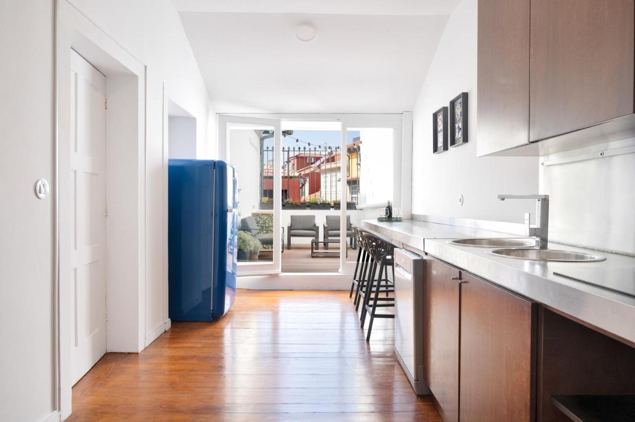 Appartamento Historical Penthouse At Cardosas Block OOporto Esterno foto